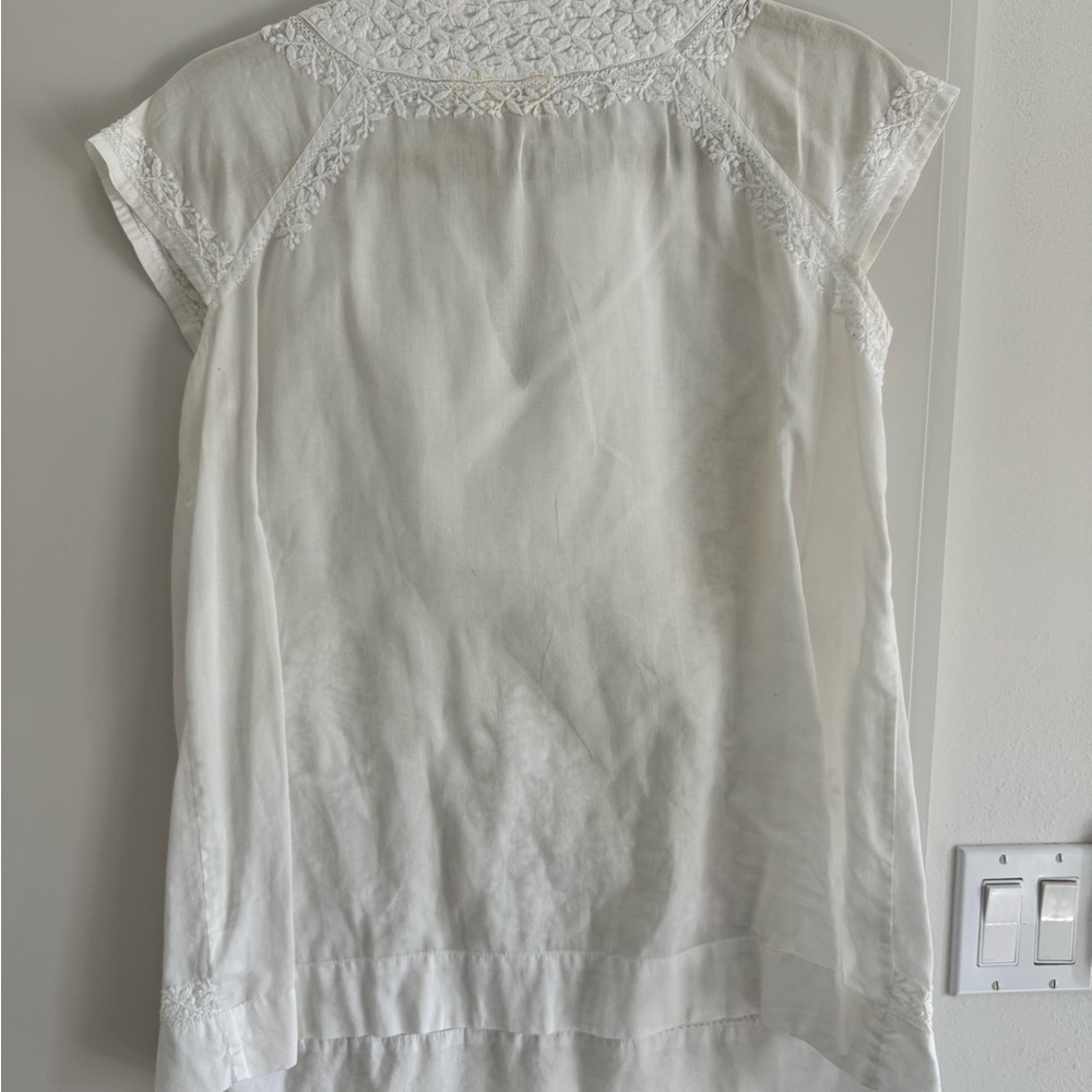 Roller Rabbit Embroidered Faith Top - Picture 2 of 4